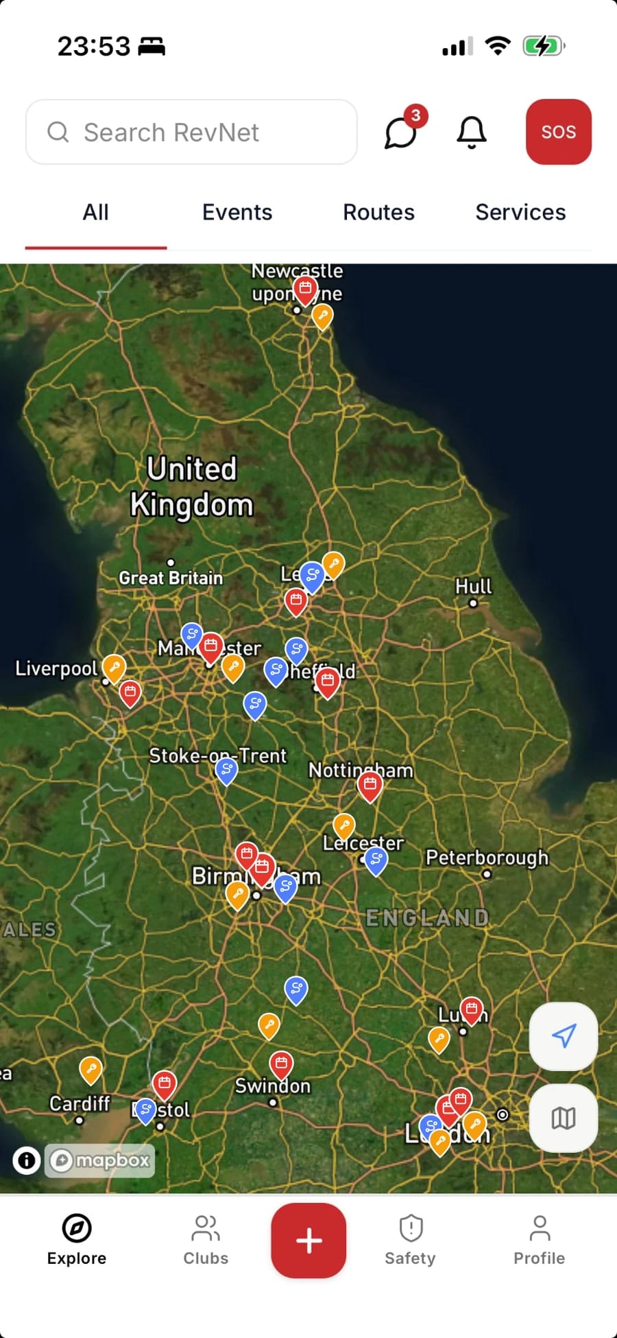 RevNet explore map