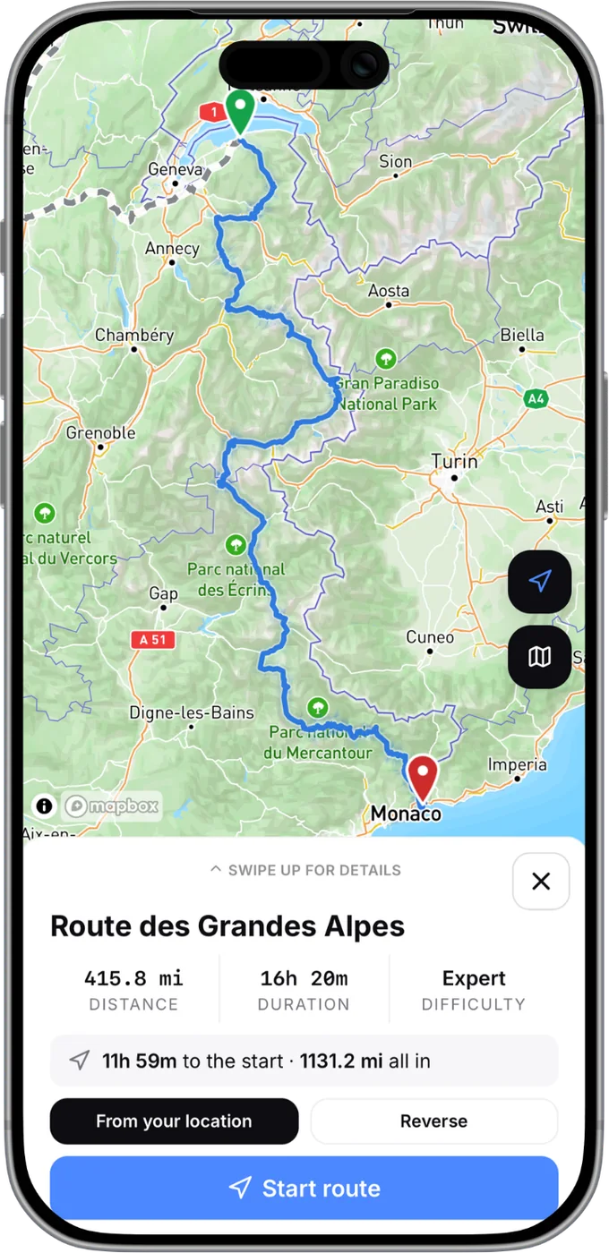 RevNet route planner